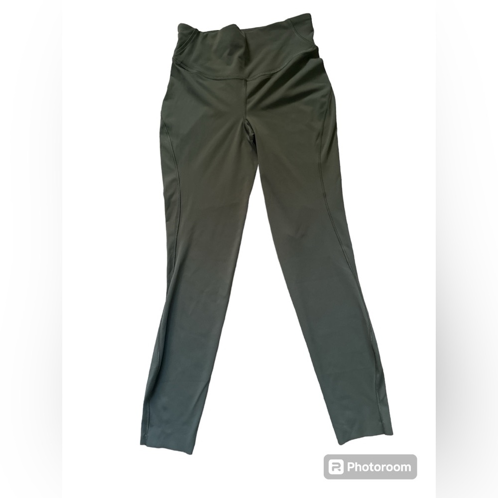 LULULEMON Base Pace High Rise Tight 25" Dark OLIVE DKOV Nulux Pant